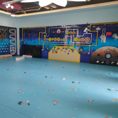 北極興幼兒園PVC塑膠地板2毫米發(fā)泡底/密實(shí)底